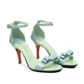 Stilettoz - Women's Pastel Green Heels