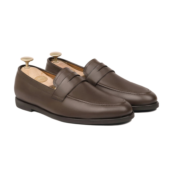 Alton - Men's Light Brown Calf Leather Loafer