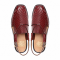 Redle - Men's Oxblood Calf Leather Sandal