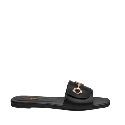 Meva - Women's Black Slipper