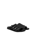 Nero - Men's Black Calf Leather Slipper