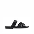 Baxter - Men's Black Calf Leather Slipper