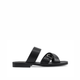 Baxter - Men's Black Calf Leather Slipper