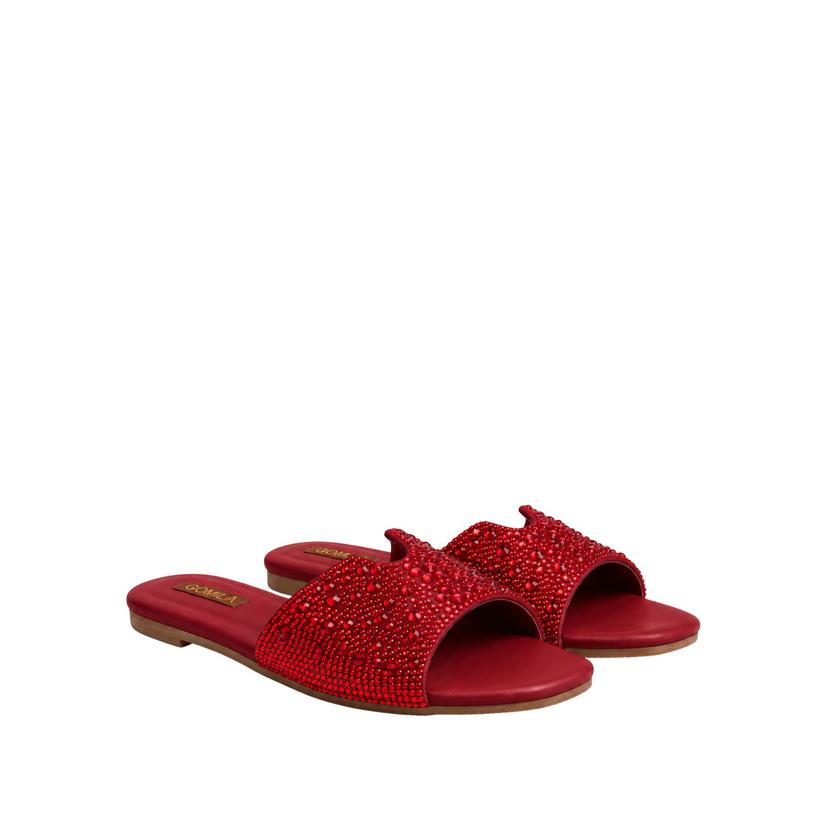 Amber - Women's Red Slipper