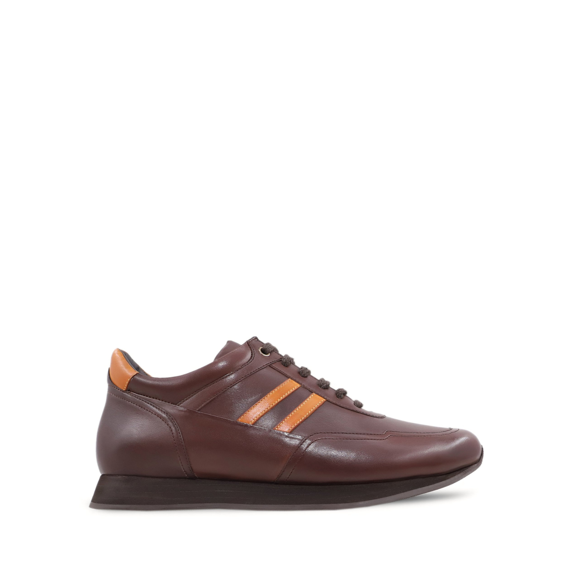 Buster - Men's Brown Calf Leather Jogger
