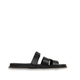 Elvorn - Men's Black Calf Leather Slipper