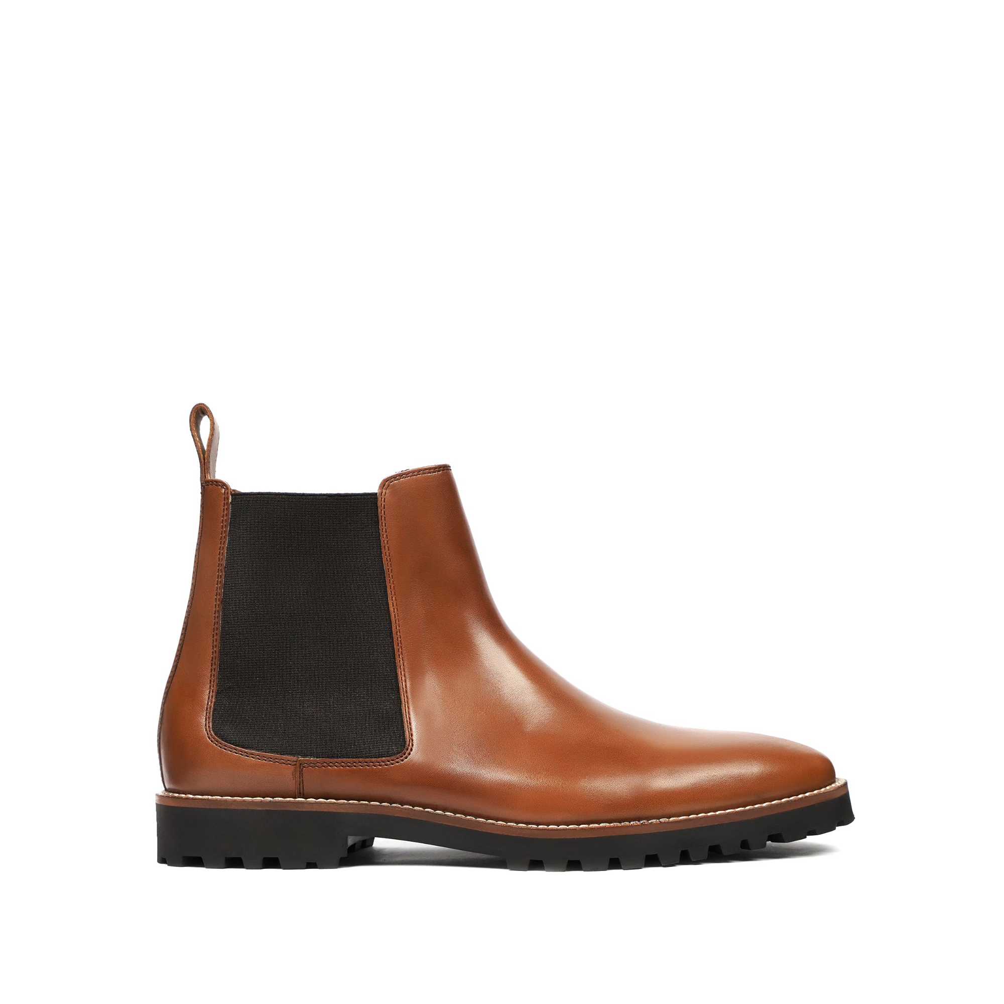 Toriana - Men's Tan Calf Leather Chelsea Boot