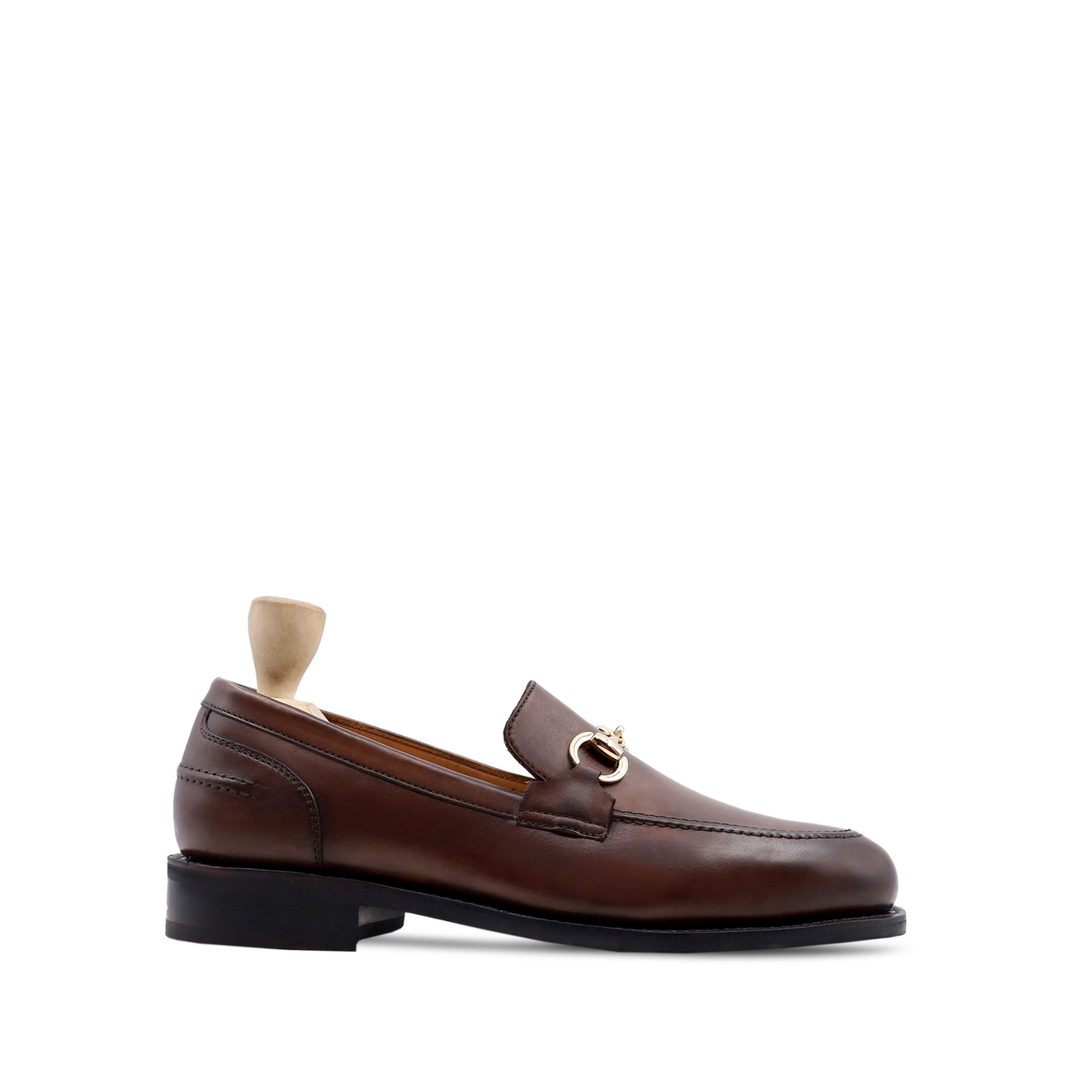 Stam - Men's Brown Calf Leather Loafer - Goodyear Welted