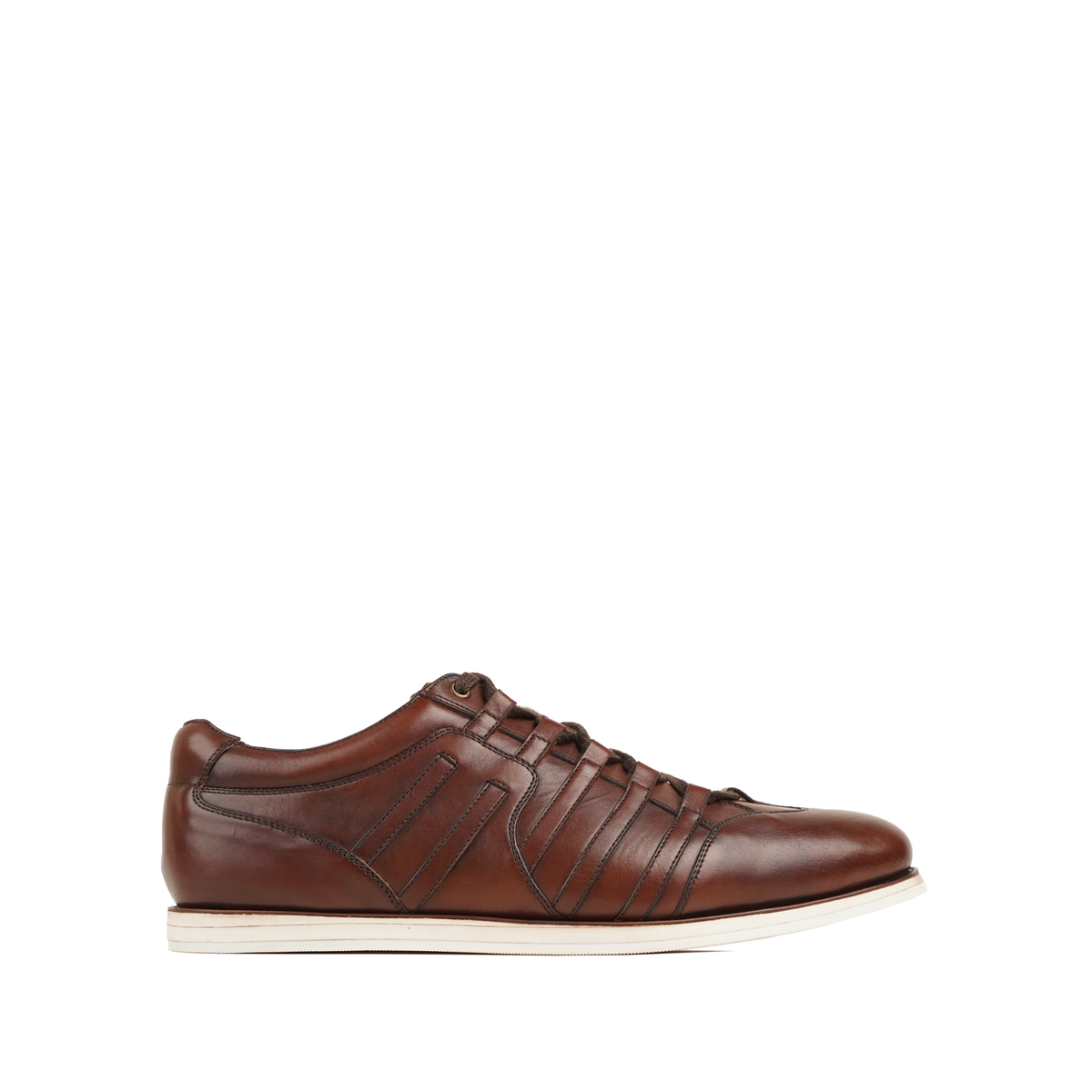 Tanairi - Men's Brown Calf Leather Jogger
