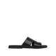 Urban - Men's Black Calf Leather Slipper