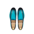 Vexo - Men's Turquoise Patina Calf Leather Loafer