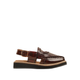 Estadio - Kid's Reddish Brown Box Leather High Shine Sandal (5-12 Years Old)
