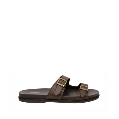 Mosher - Men's Brown Calf Leather Slipper