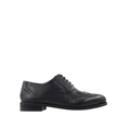 Alonza - Kid's Black Calf Leather Oxford Shoe (5-12 Years Old)
