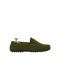 Knox - Men's Olive Green Split Suede Driver Shoe