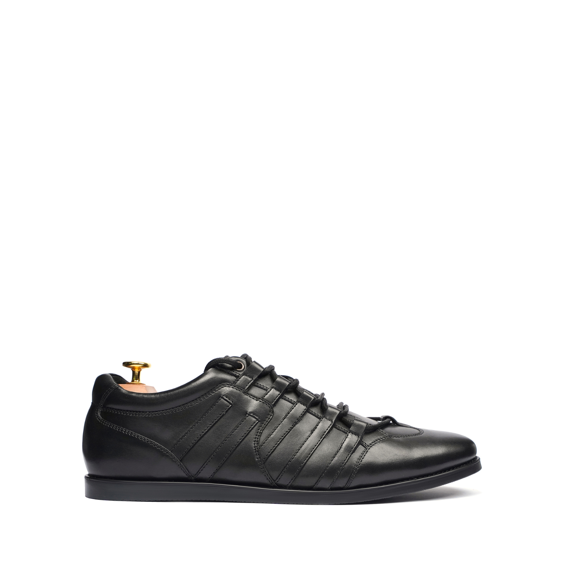 Chora - Men's Black Calf Leather Jogger