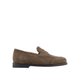Arlis - Kid's Brown Kid Suede Loafer (5-12 Year's Old)