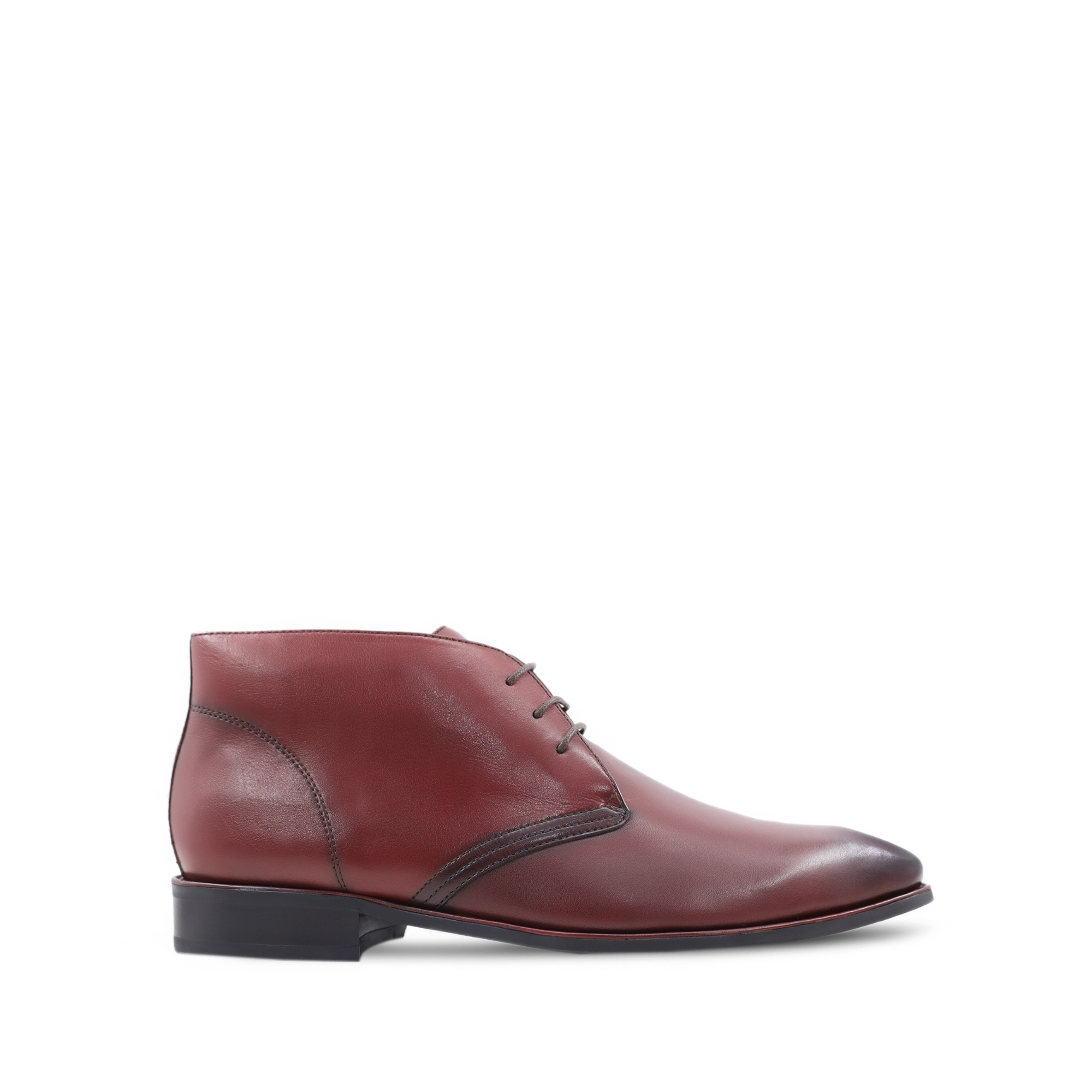 kosei - Men's Reddish Brown Calf Leather Chukka Boot