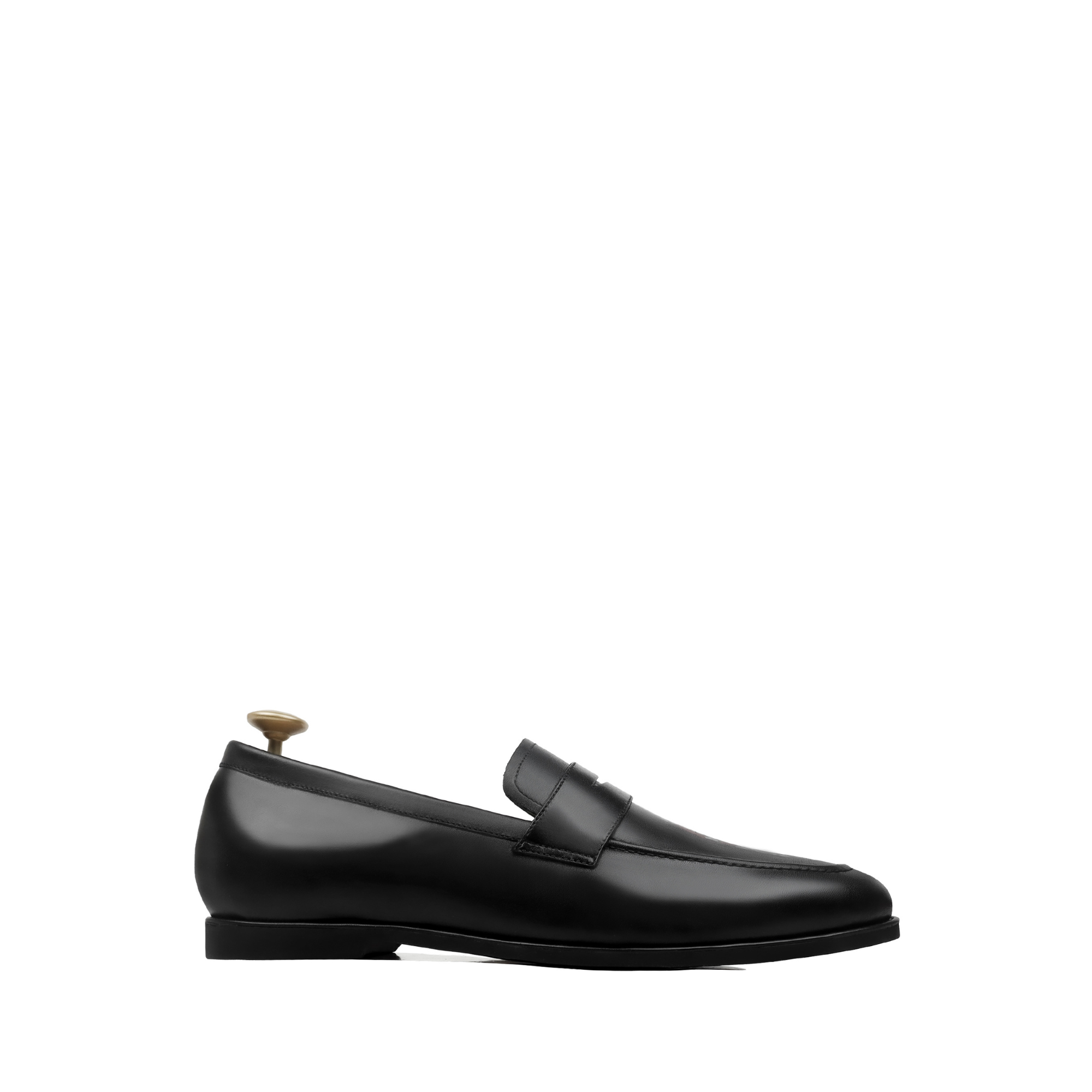 Zelvik - Men's Black Hand Painted Loafer