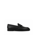 Lexoro - Men's Black Pebble Grain  Leather Loafer
