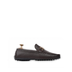Tex - Men's Dark Brown Pebble Grain Leather Driver Shoe
