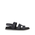 Nathan - Men's Grey Calf Leather Sandal