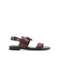 Kakeru - Men's Dark Brown Calf Leather Sandal
