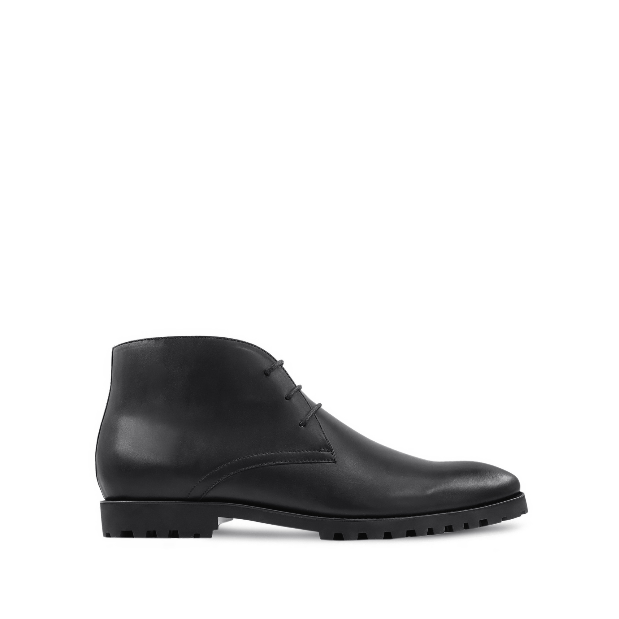 Tyson - Men's Black Calf Leather Chukka Boot