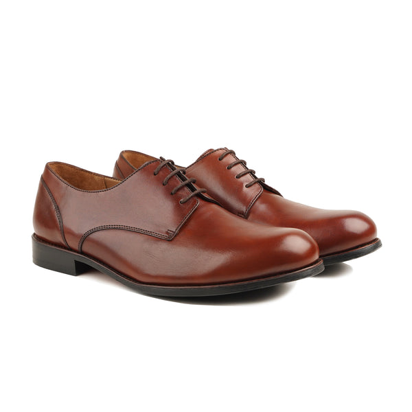 Cedar - Men's Tan Calf Leather Derby Shoe