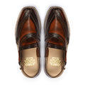 BROWN BURNISHED NOUROZE CHAPPAL - Gomila Intersole
