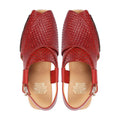 Momoko - Men's Oxblood Hand Woven Calf Leather