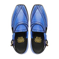Fumiko - Men's Blue Calf Leather Sandal