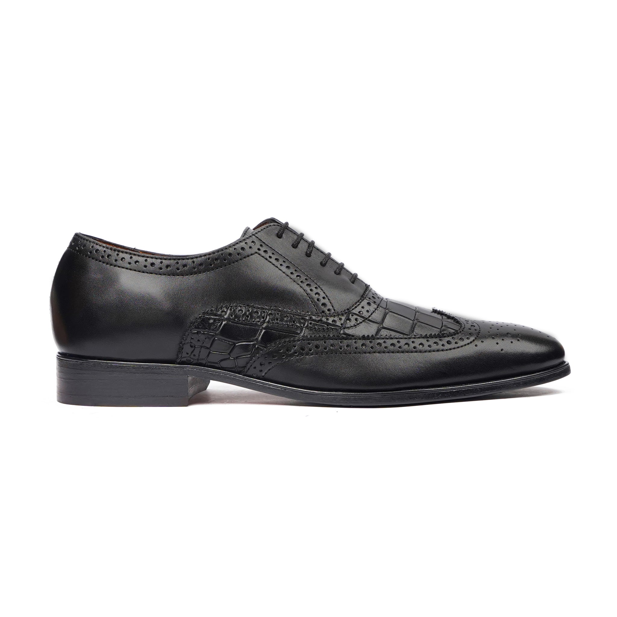 Granada - Men's Black Calf Leather Oxford Shoe