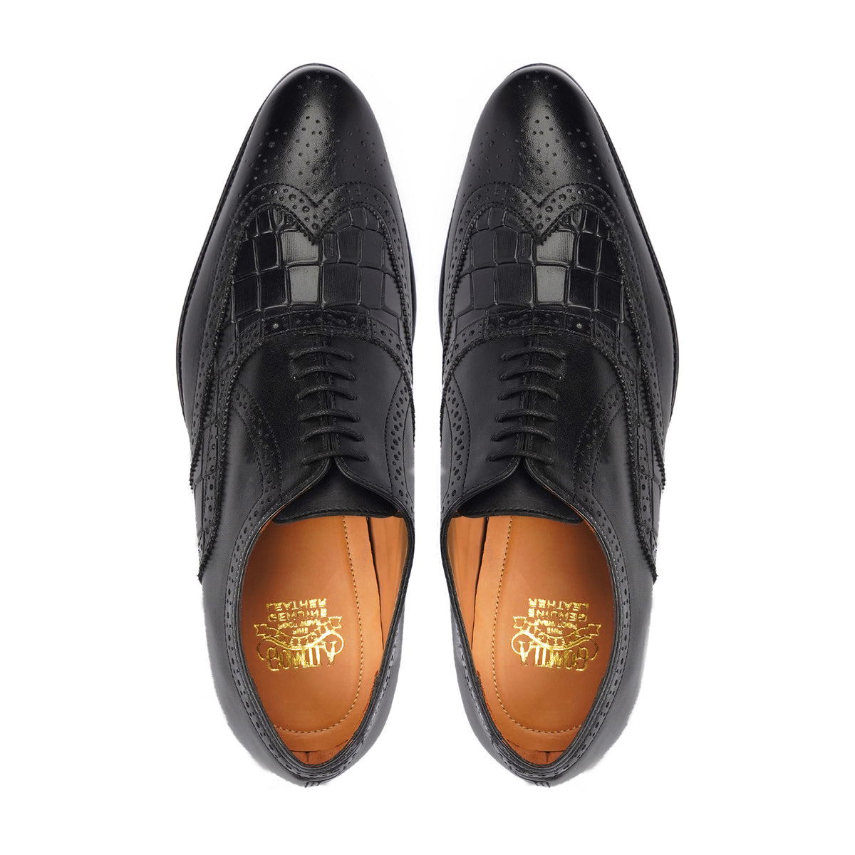 Granada - Men's Black Calf Leather Oxford Shoe