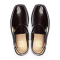 PESHAWARI CHAPPAL CHOCOLATE BROWN A2 - Gomila Intersole