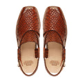 Umeko - Men's Reddish Brown Calf Leather Sandal