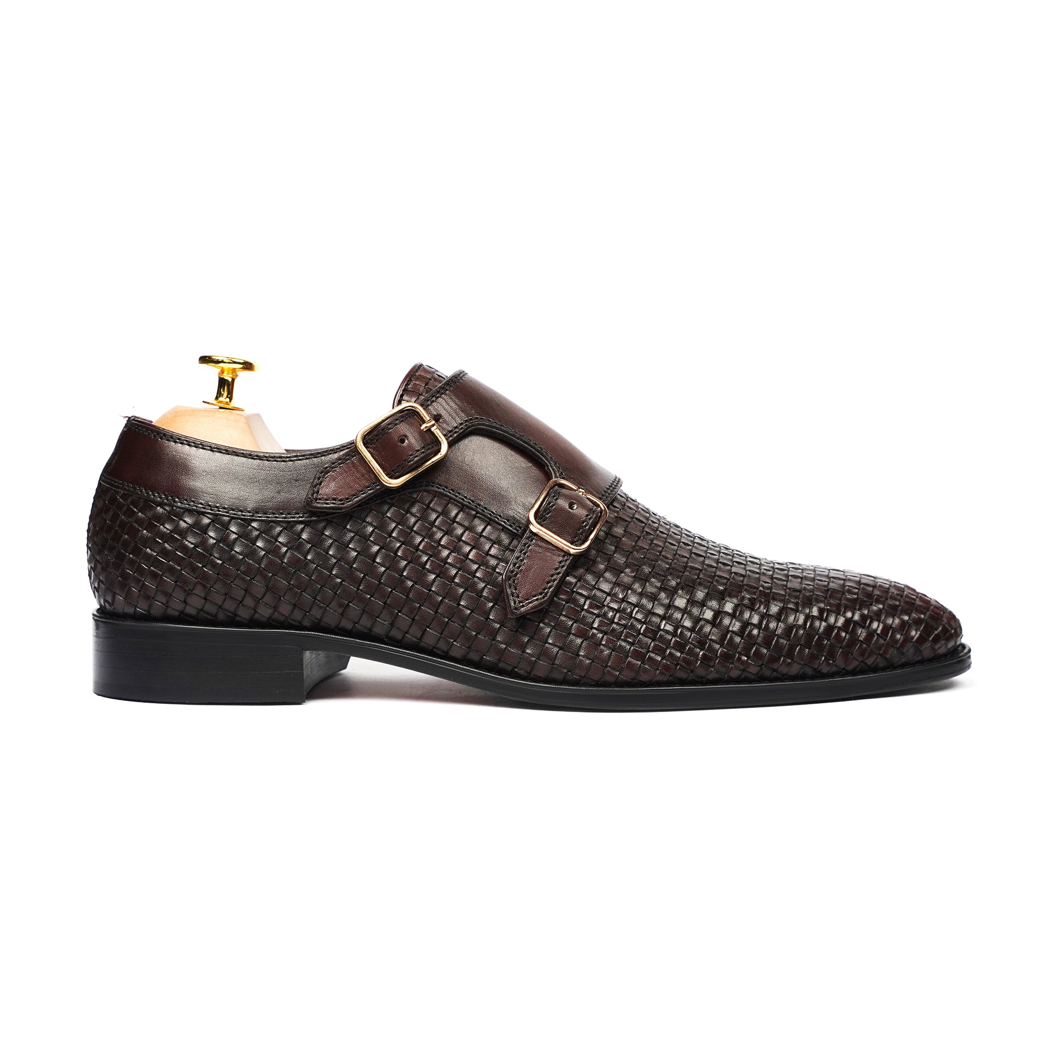 Woven Double Monkstrap A1 - Gomila Intersole