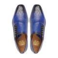 Tangos - Men's Burnished Blue Calf Leather Wholecut Shoe