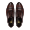 Lorsch - Men's Dark Brown Calf Leather Oxford Shoe