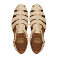 Koko - Men's Biege Calf Leather Sandal