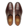Rostock - Men's Dark Brown Calf Leather Oxford Shoe