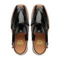 Satomi - Men's Black Patent Leather Sandal