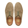 Yoshi - Men's Camel Kid Suede Derby Shoe