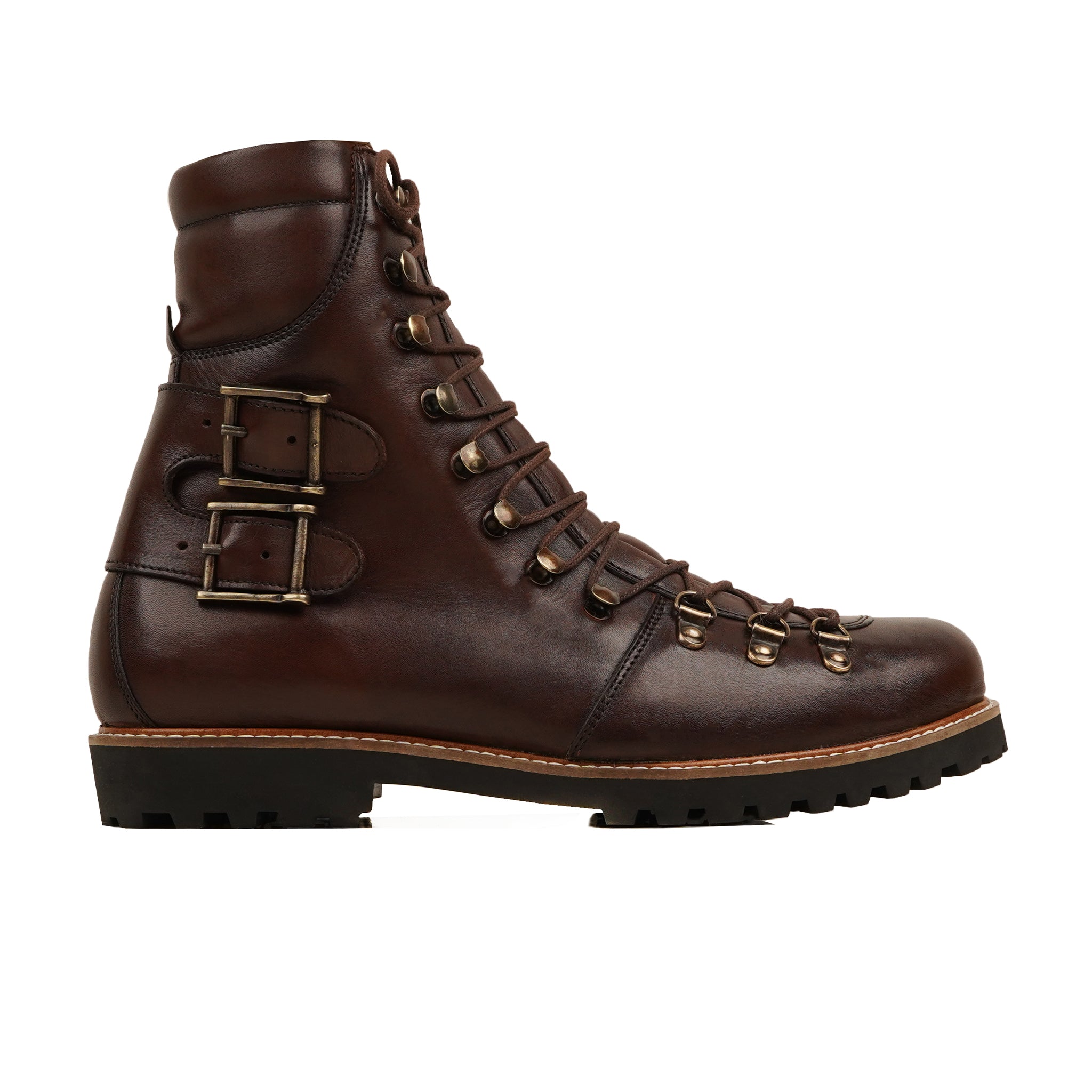 Taki - Men's Dark Brown Calf Leather Boot