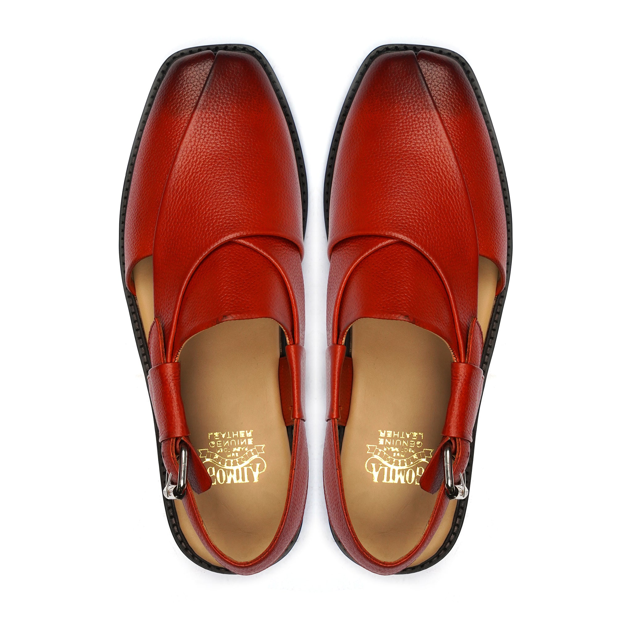 BURNISHED PESHAWARI CHAPPAL - Gomila Intersole