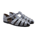 Ethereal - Men's Gray Calf Leather Sandal