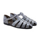 Ethereal - Men's Gray Calf Leather Sandal