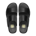 Laredo - Men's Black Calf Leather Slipper