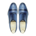 Garland - Men's Greyish Blue Calf Leather Oxford Shoe