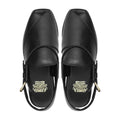 Fremont - Men's Black Calf Leather Sandal
